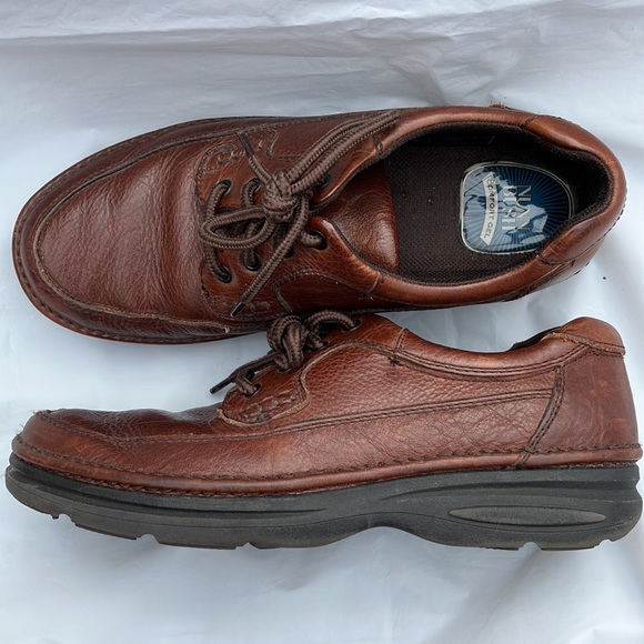 EUC Sz 11M Nunn Bush brown leather shoes main image 4